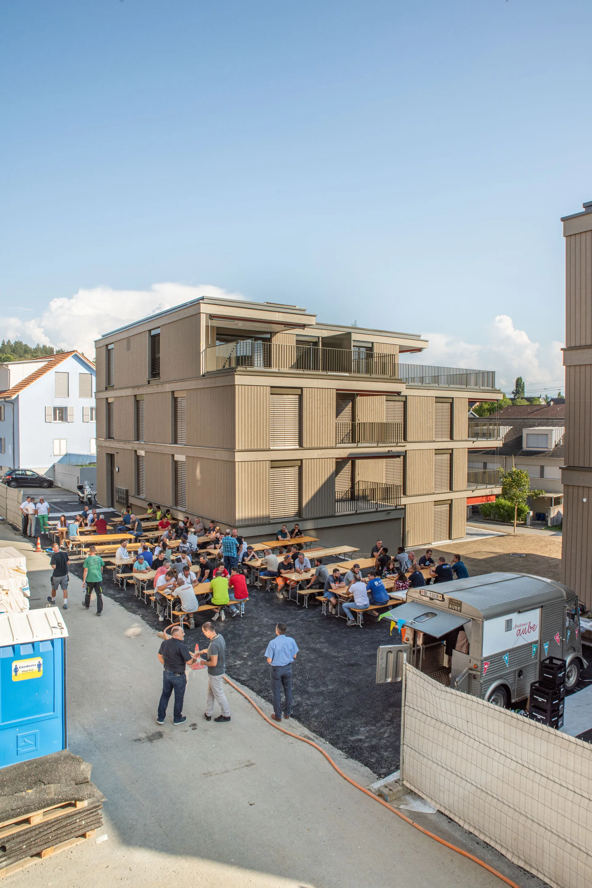 Alpenstrasse Guemligen Aufrichte 01