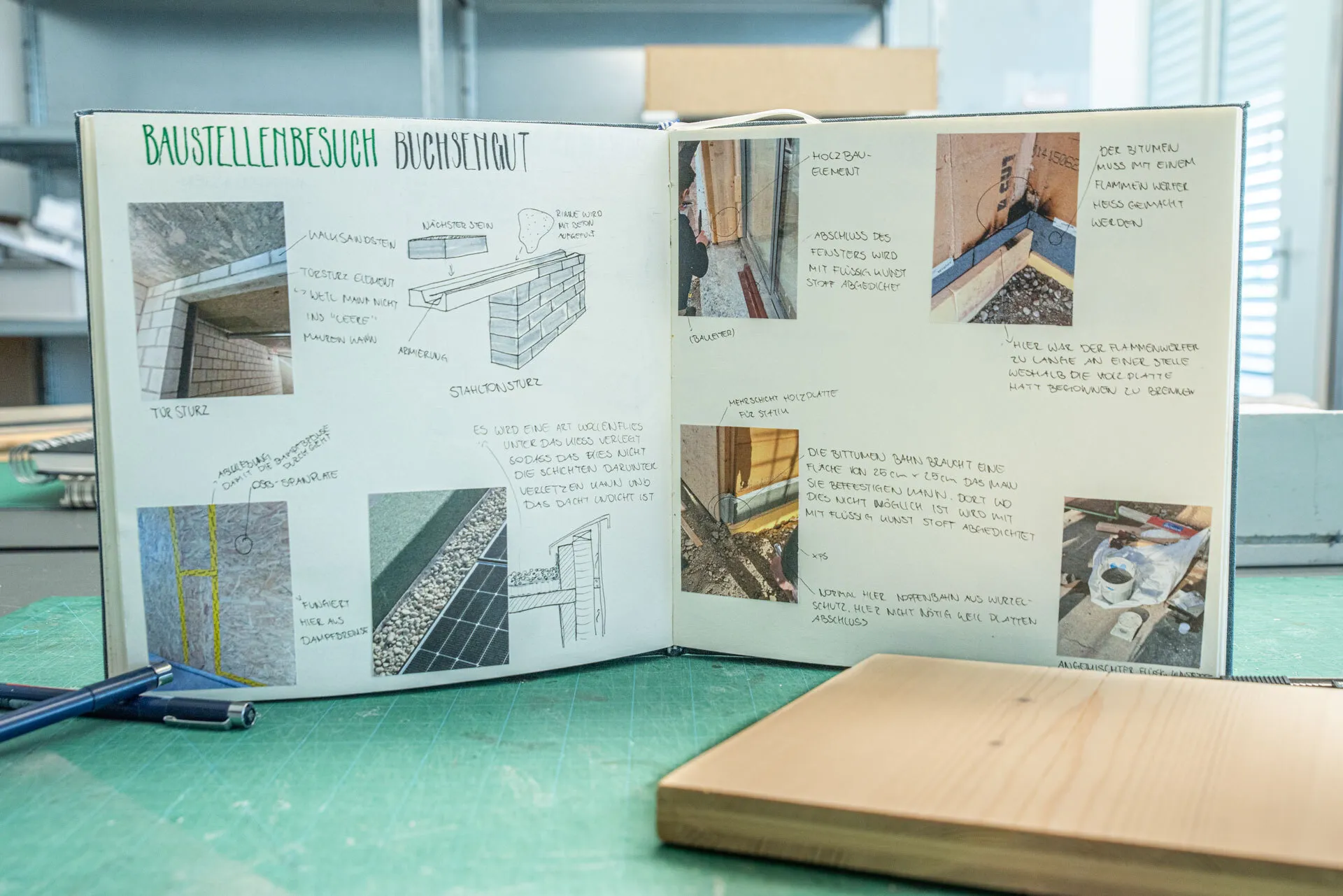 Arbeitsbucheintrag 2025 09