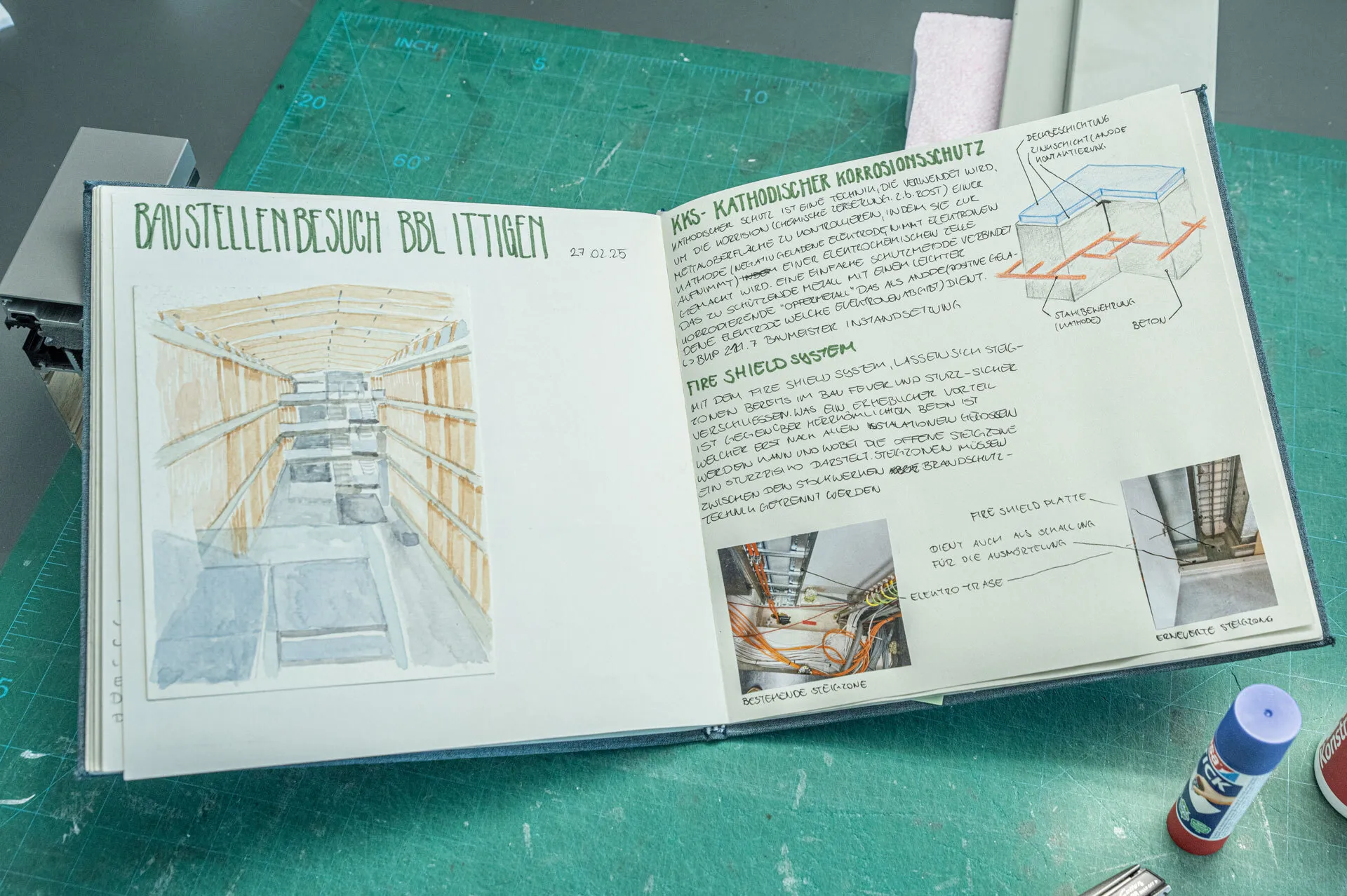 Arbeitsbucheintrag 2025 10