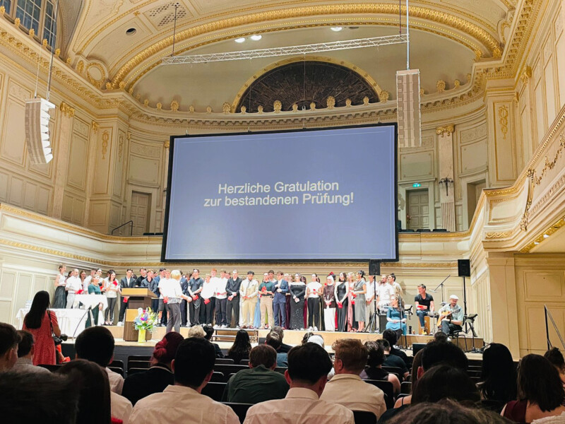 Diplomfeier Zeichnende FA Architektur