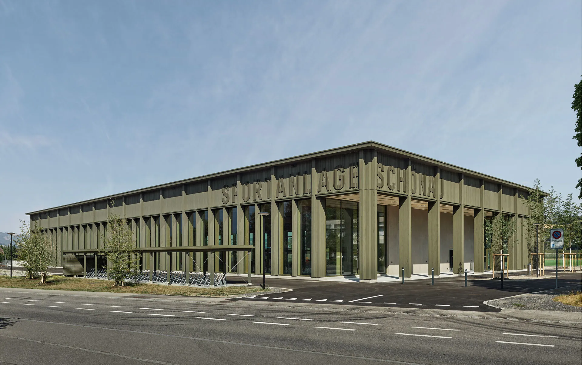 Baustelle August26 Schul Kultur und Sporthalle Schoenau Steffisburg 02