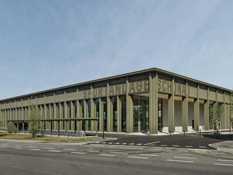 Baustelle August26 Schul Kultur und Sporthalle Schoenau Steffisburg 02