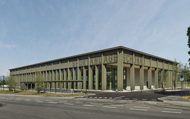 Baustelle August26 Schul Kultur und Sporthalle Schoenau Steffisburg 02