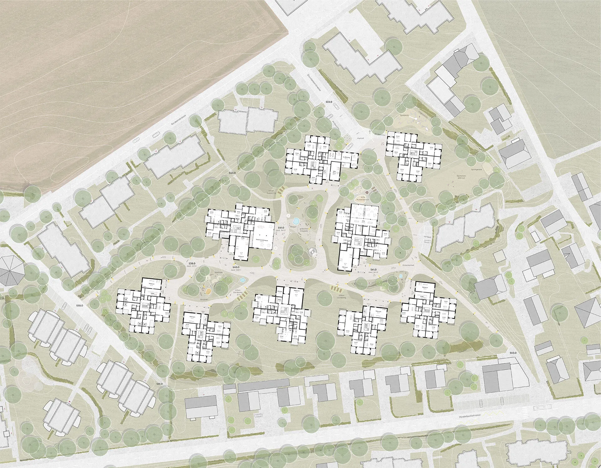 Dorniacker Urtenen Schoenbuehl EG Umgebung