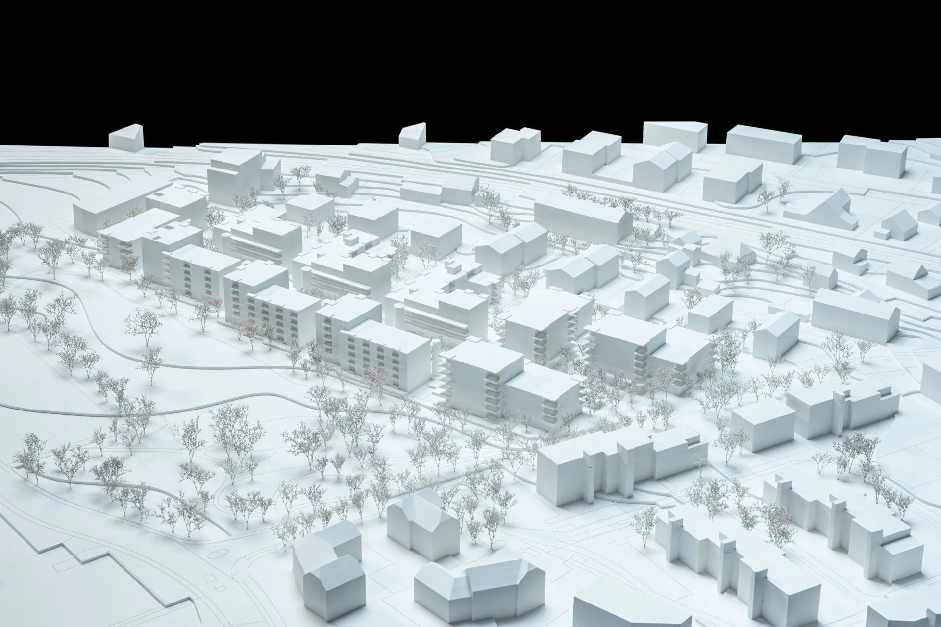 Arealentwicklung Moosbuehl Moosseedorf Modellfoto 01