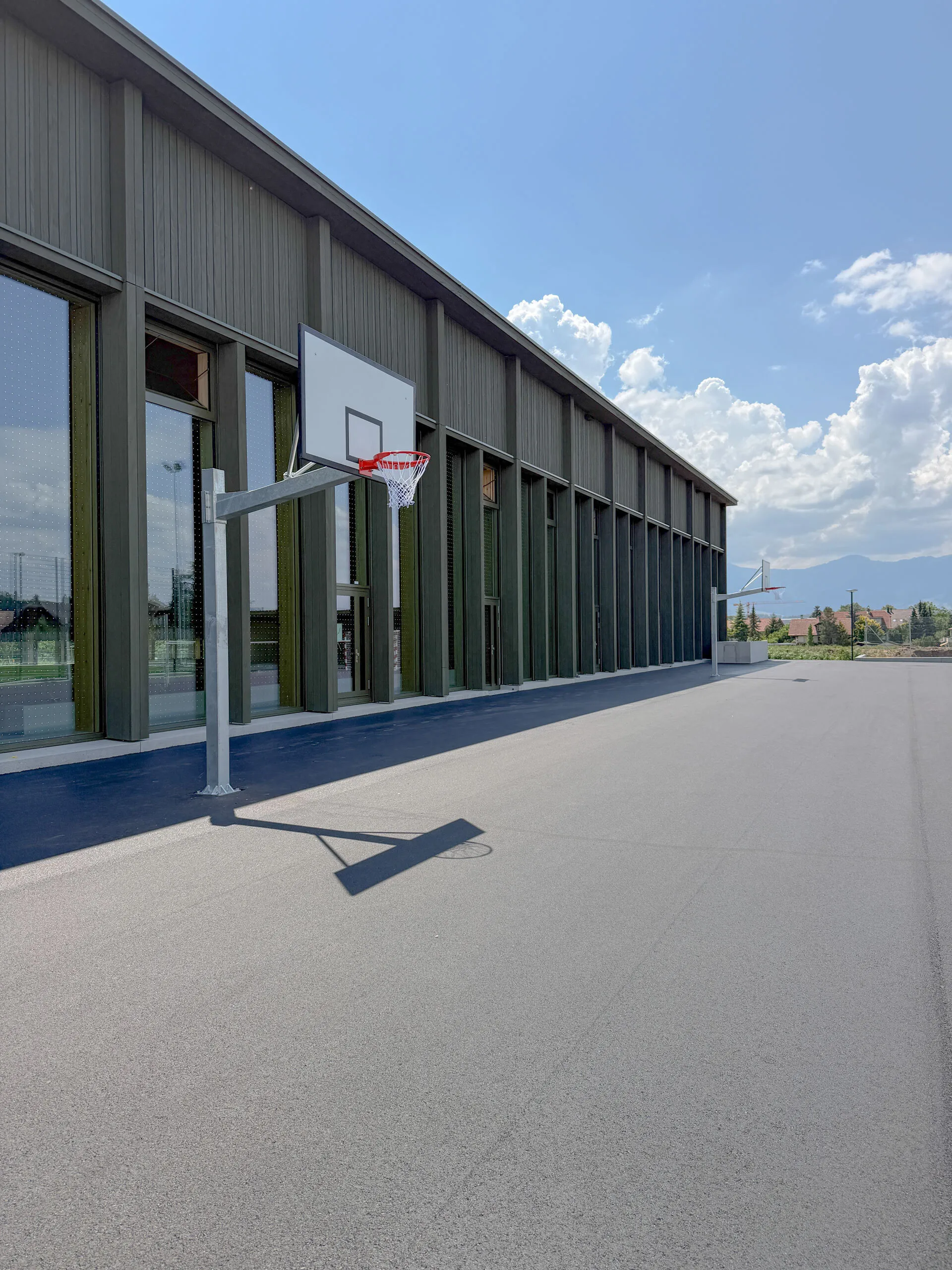 Baustelle Juli26 Schul Kultur und Sporthalle Schoenau Steffisburg 05