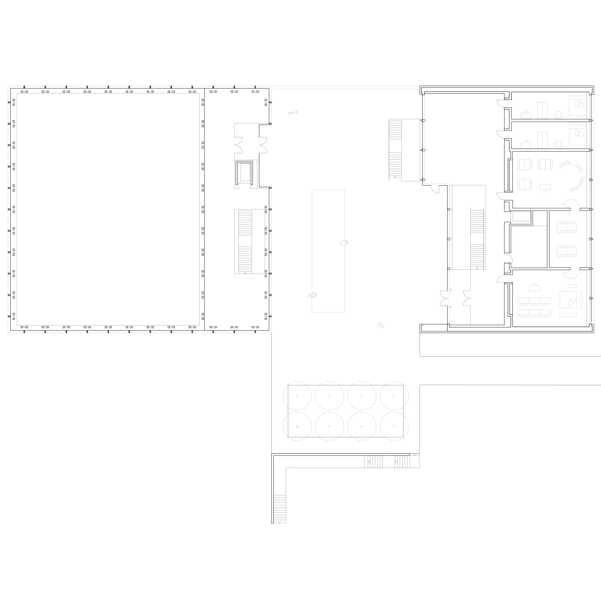 Sporthalle und Basisstufe PZHSM Muenchenbuchsee Grundriss OG