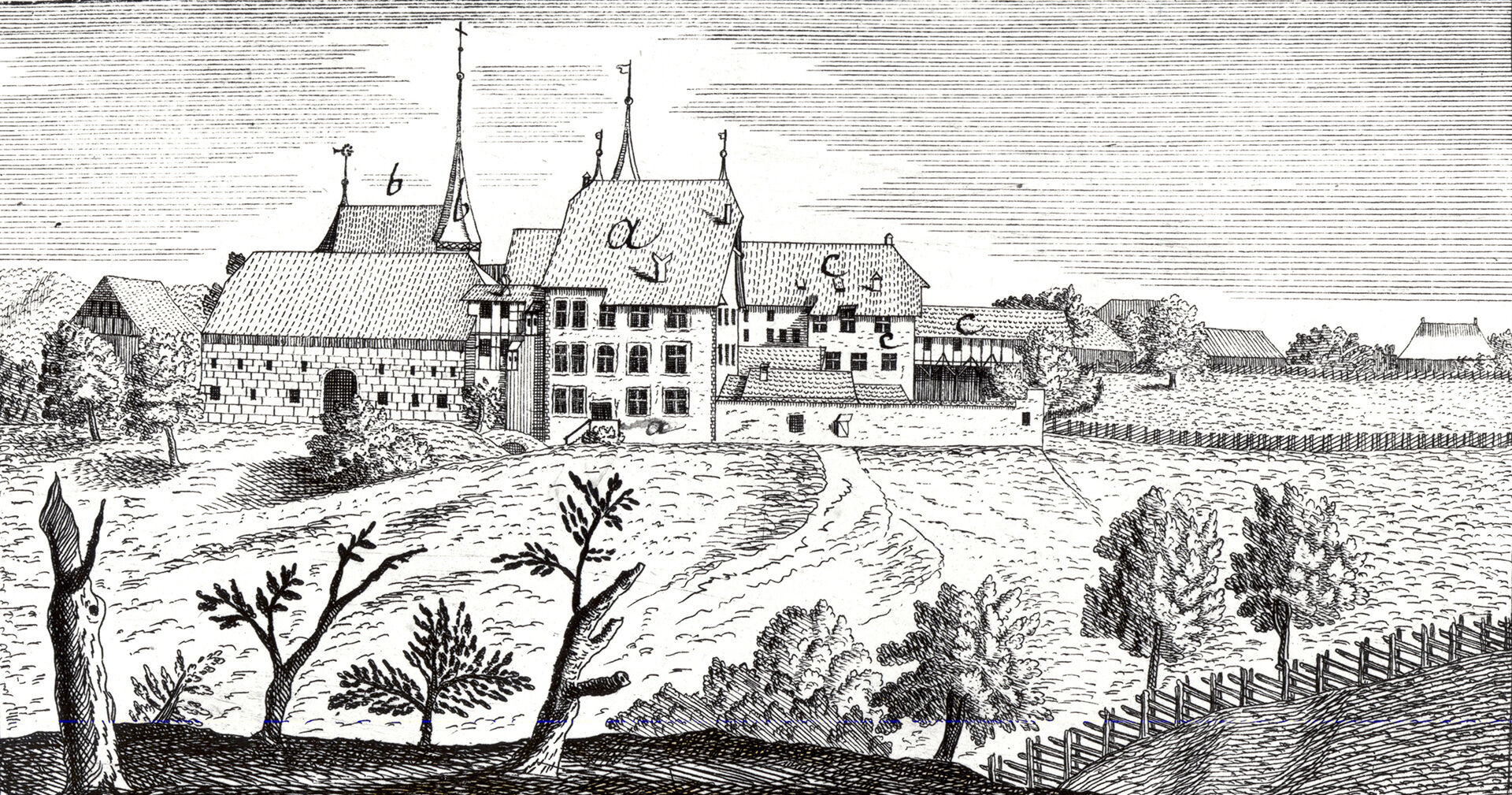 Schulanlage PZHSM Muenchenbuchsee Darstellung 1745